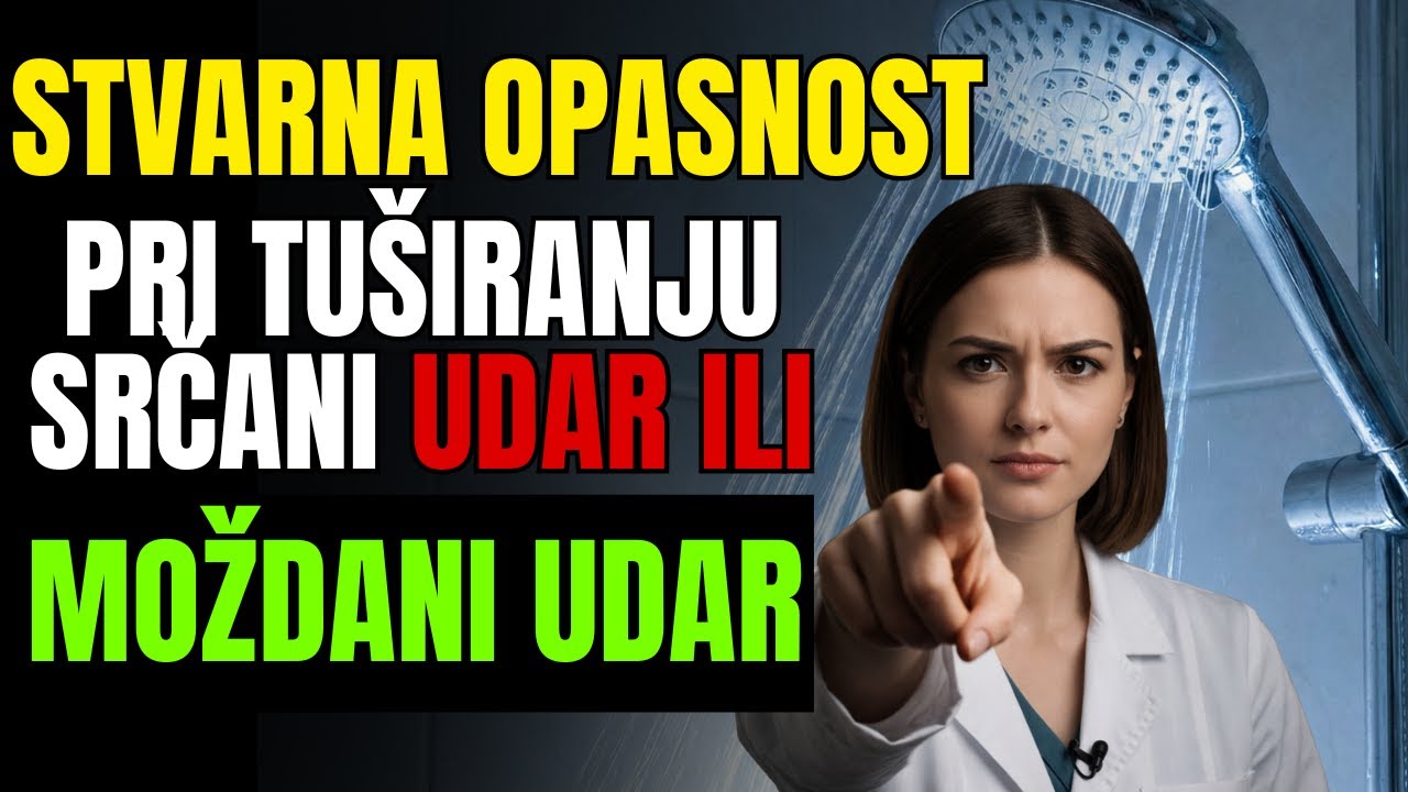 Upozorenje: Ove navike pri tuširanju povećavaju rizik od srčanog udara i moždanog udara