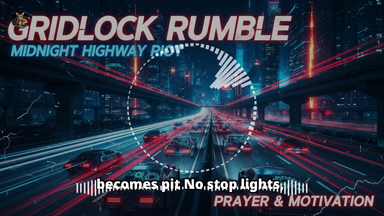GRIDLOCK RUMBLE - Midnight Highway Riot Prayer & Motivation