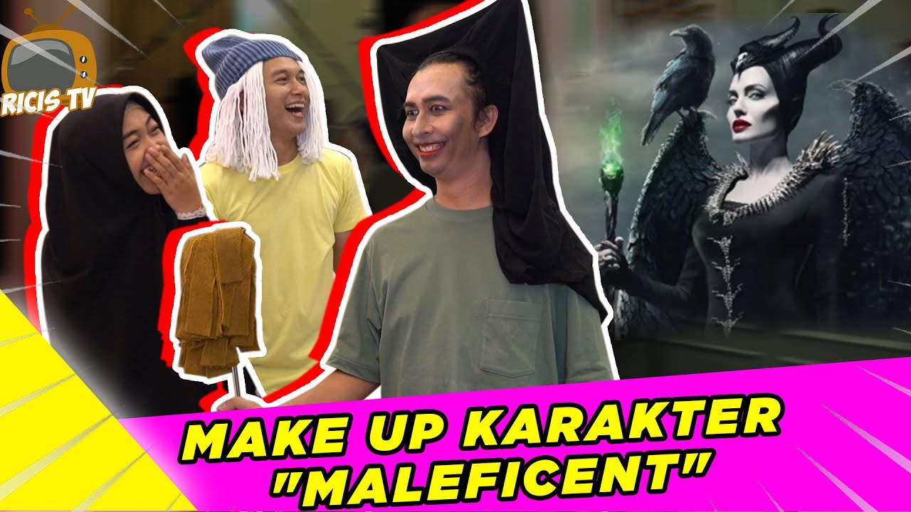 DIY MAKE UP MALEFICENT! Berapa Nilainya?