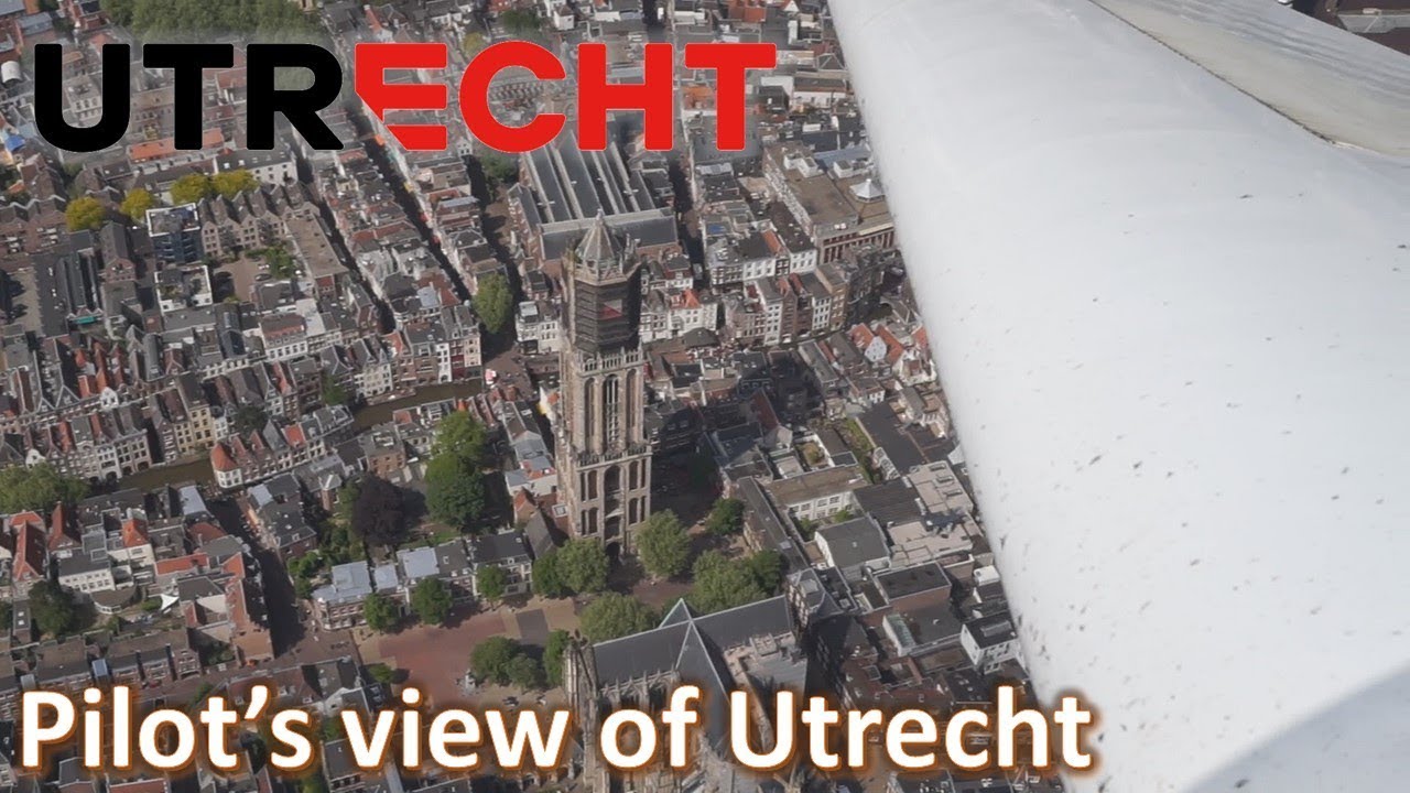 Aerial shots of Utrecht City | Pilot's view of Utrecht | luchtvideo | Tijntube