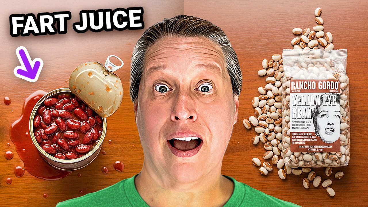 Dry vs Canned Beans (it matters to your health!)