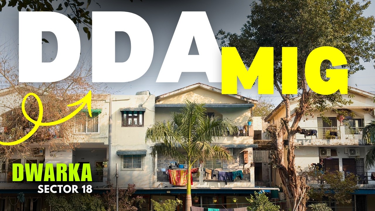DDA MIG Flat ✅ For Sale in Dwarka, New Delhi | Kargil Apartments | Dwarka Sector 18 #housetour