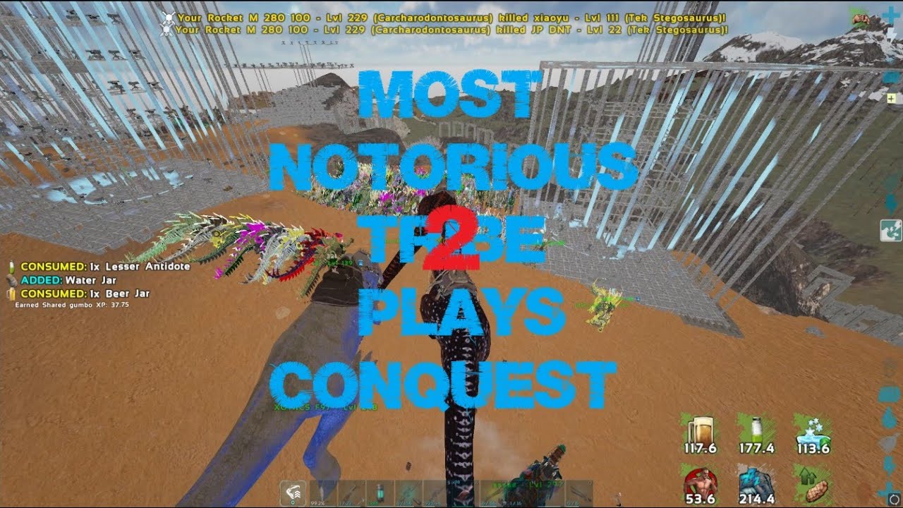ARK OFFICIAL | THE MOST NOTORIOUS TRIBE PLAYS CONQUEST 2 | BARRY SEALS