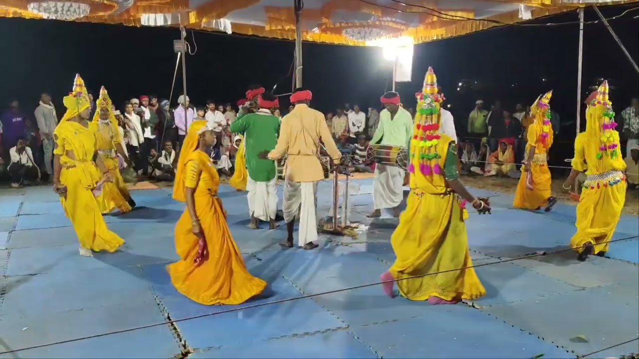 Adivasi korku culture folk dance team ambada 