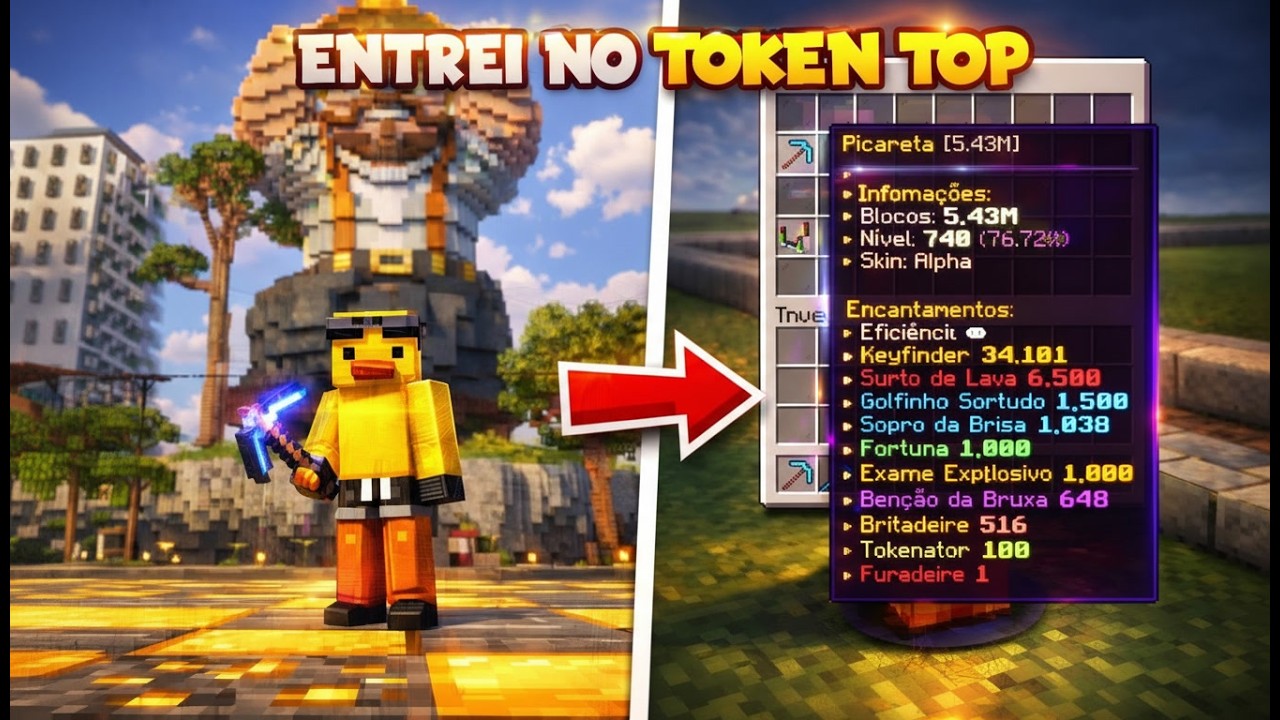 ENTREI NO TOKEN TOP E UPEI MUITO MINHA PICARETA - PRISON NERDZONE