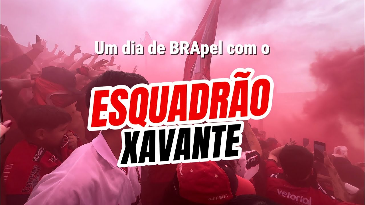 BRApel com o Esquadrão Xavante ❤️🖤⚽️ #futebol #brapel #jogo 