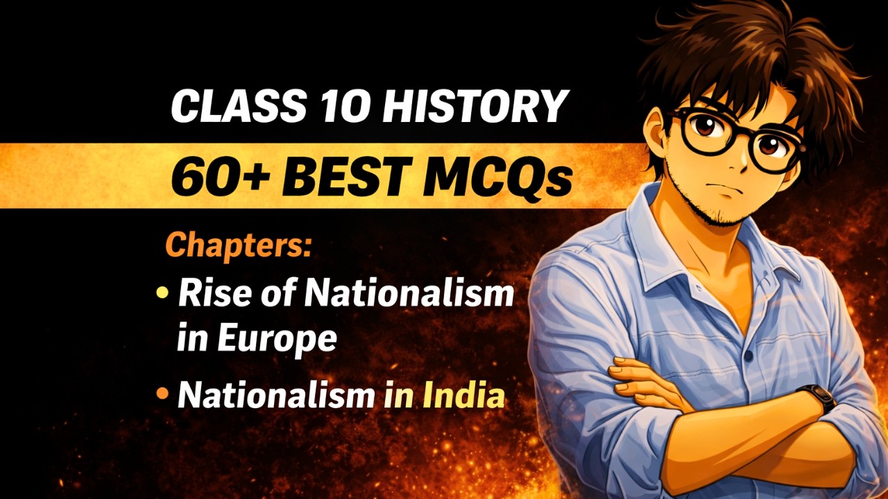 Class 10 History MCQs 2025 🚨 | 60+ Sure Shot Questions