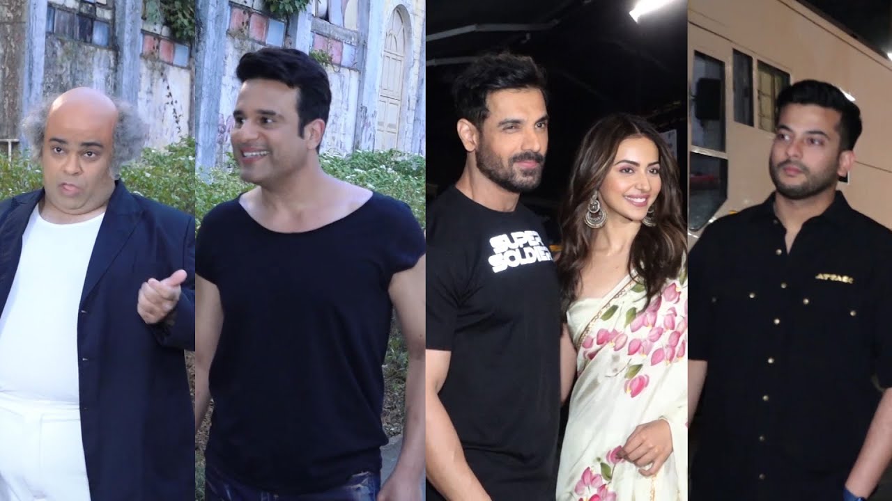 John Abraham, Rakul Preet Singh And Lakshya Raj Anand At Kapil Sharma Show For Film Attack Promotion