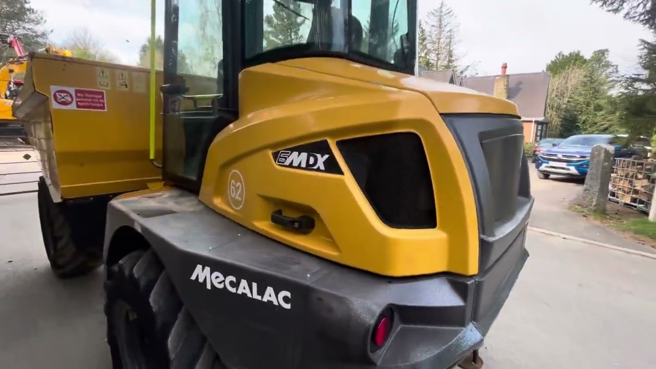 Mecalac 6MDX walk around video for sale