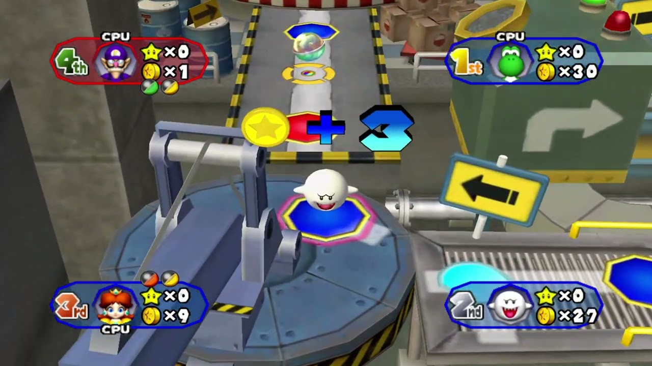 Mario Party 6 ✦ 1 Player #02 - E. Gadd’s Garage (10 Turns)