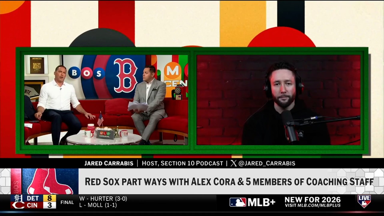 Телеканал MLB Network посвятил целый сюжет Джареду Каррабису увольнению Алекса Коры из &laquo;Бостон Ре...