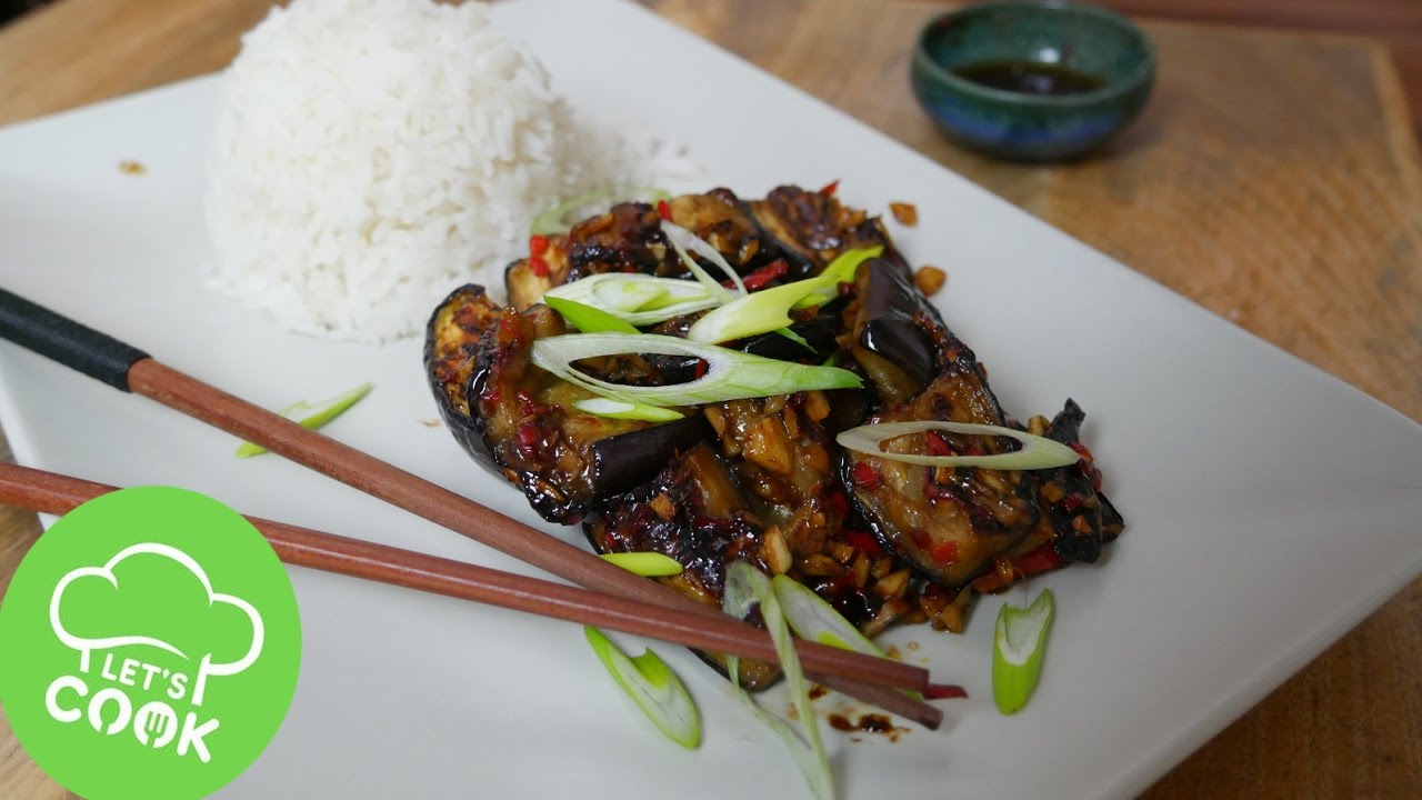 Asiatische Aubergine | pikant & vegan | Veggie Wednesday #26