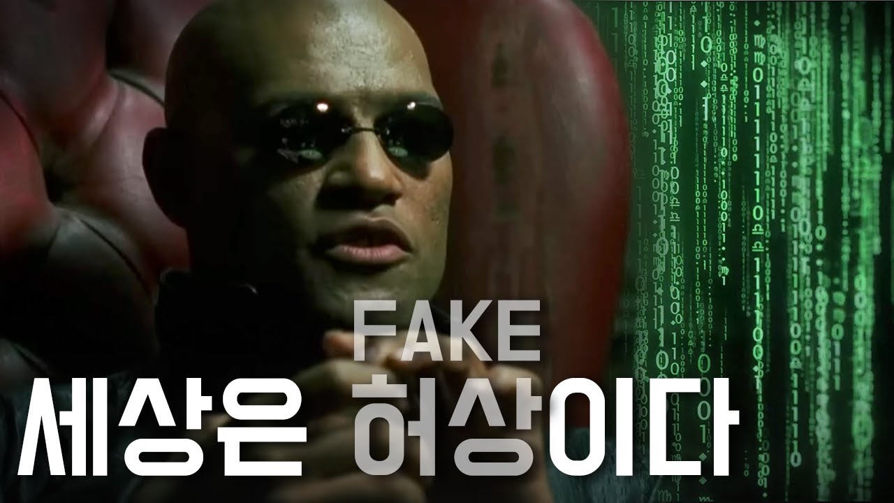 우리는 정말 허상된 세계에 살고 있는가?