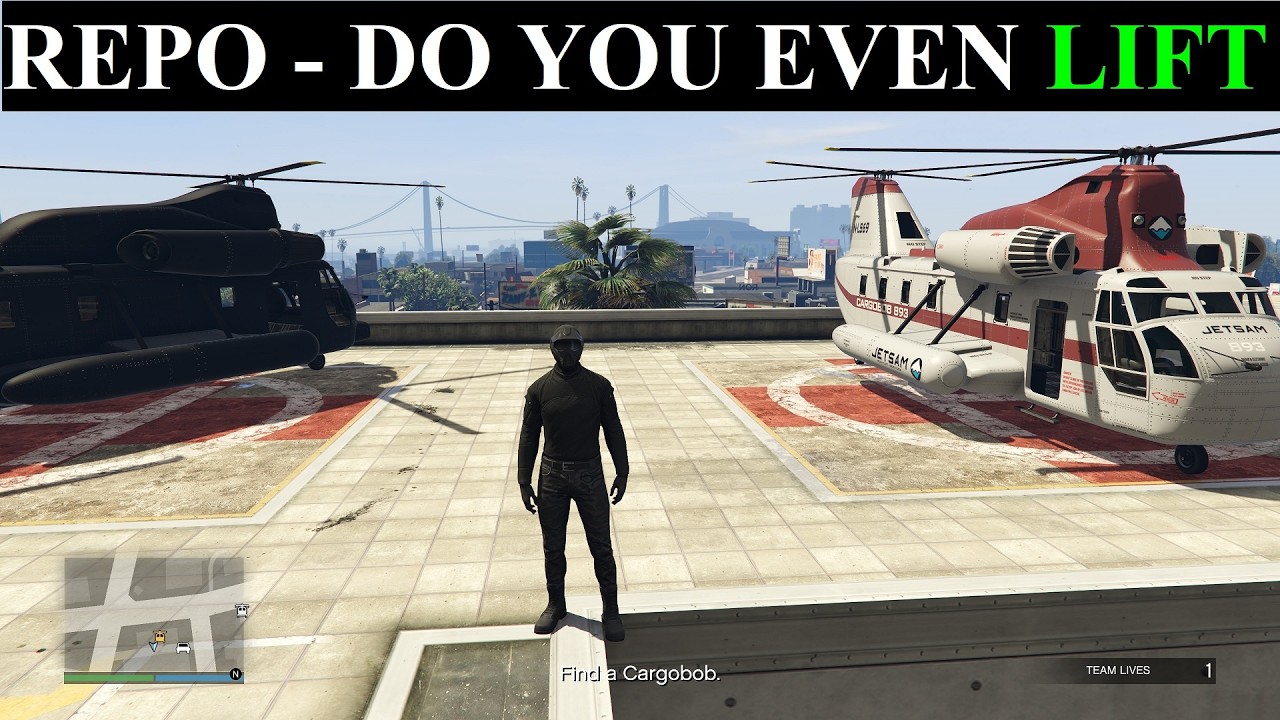 GTA 5 Online - Repo - Do You Even Lift? - Mission - Normal Difficulty