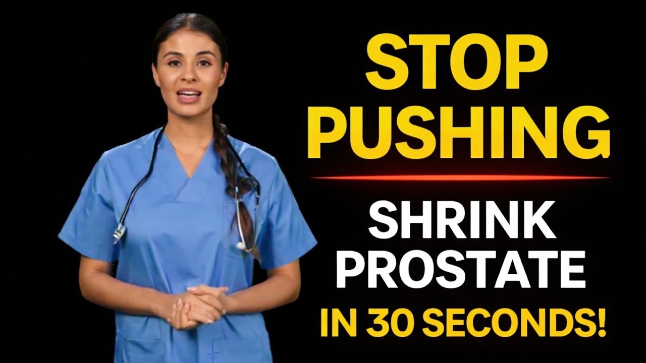 Enlarged Prostate Relief with a Simple 30-Second Urination Habit.By Dr Natalie 