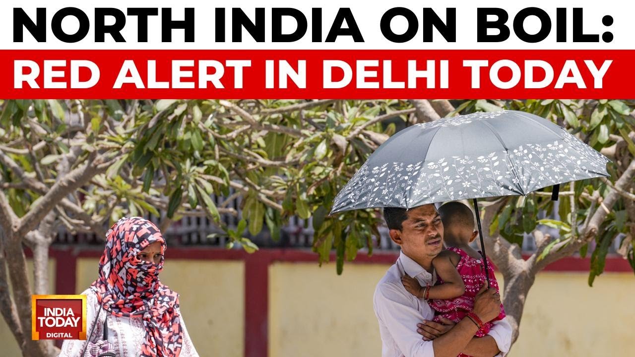 Delhi Is Experiencing An Intense Heat Wave With Temperatures Reaching 45&deg;C | India Today News