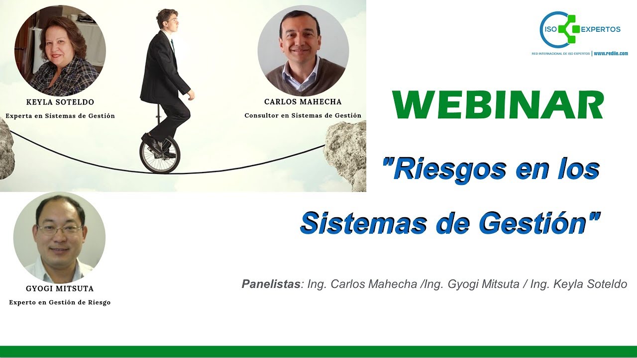 Riesgos según ISO 31000:2018, ISO 9001:2015 e ISO 50001:2018