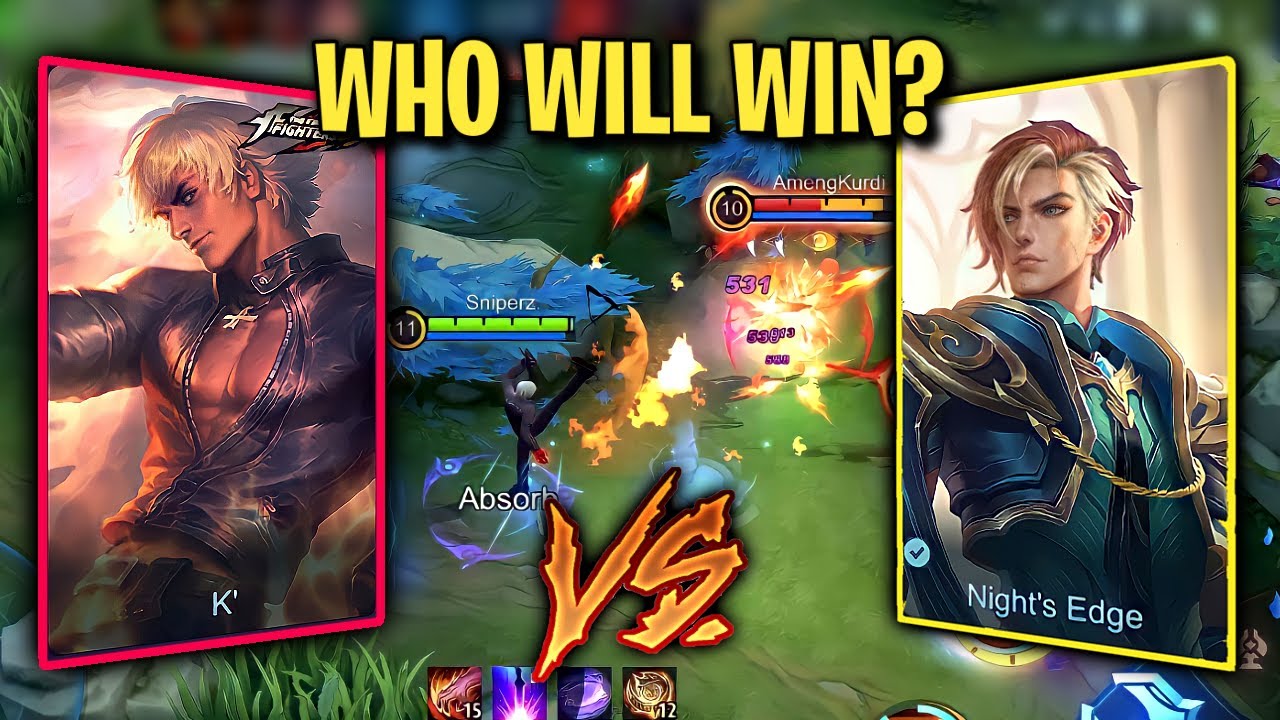 GUSION VS HIS BROTHER AAMON! WHOSE DAGGERS IS MORE DANGEROUS?