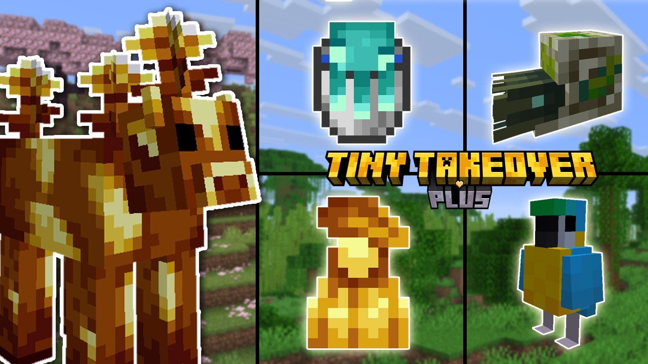 Мы улучшили Minecraft 26.1 (Tiny Takeover) &mdash; золотой кувшинчик, птенцы попугаев и многое другое!