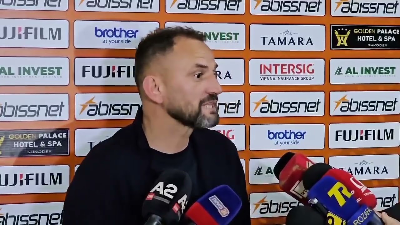 Edlir Tetova flet per gazetaret shkodrane pas ndeshjes Vllaznia-Egnatia 0-2