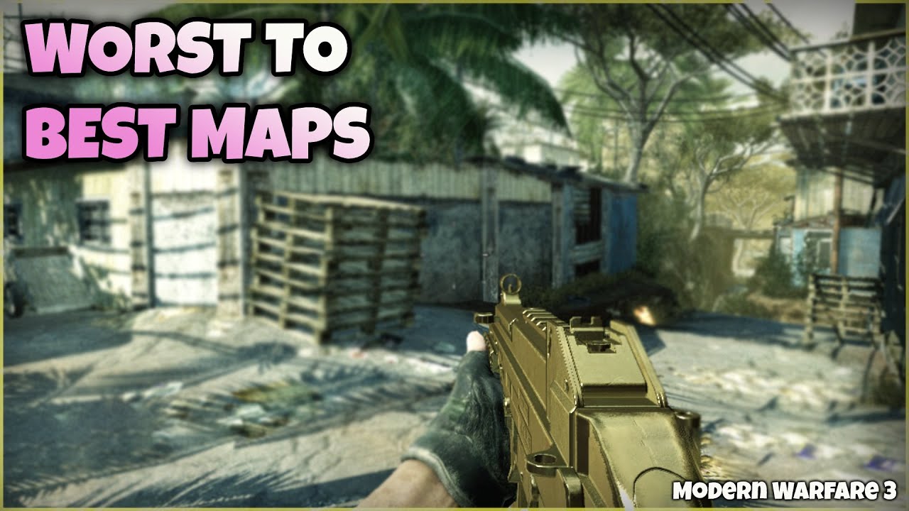 RANKING EVERY MODERN WARFARE 3 MAP! (Tier List)