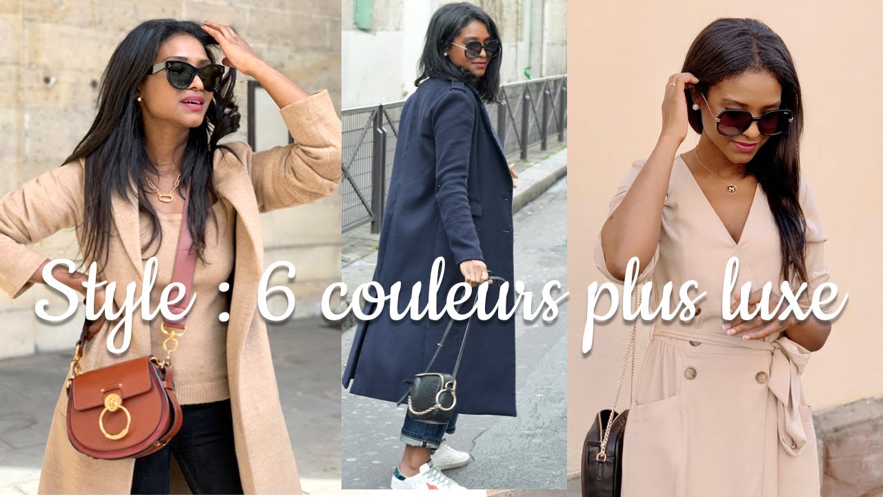 6 couleurs pour rendre ses looks plus luxe