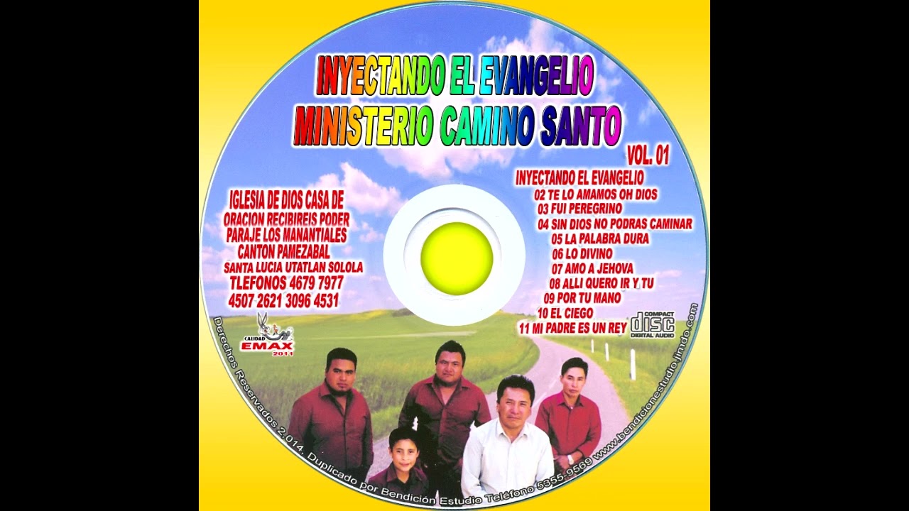 MIX MINISTERIO CAMINO SANTO VOL 01 ALBUM COMPLETO