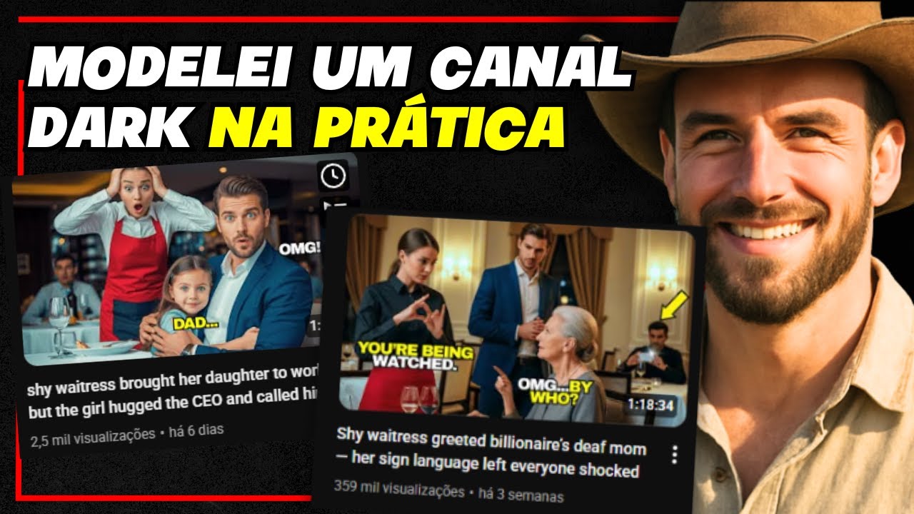 Como modelar um canal dark da forma certa pra monetizar rápido?