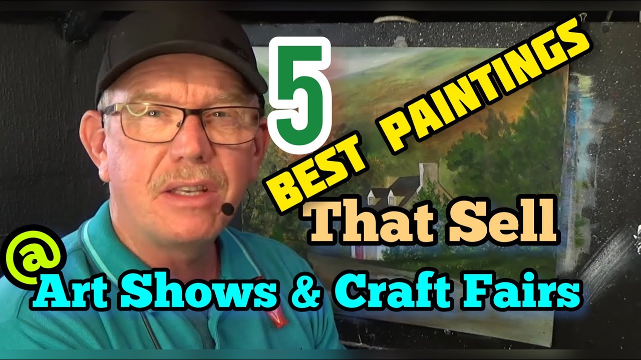 5 Amazing Acrylic painting Ideas That SELL Fast