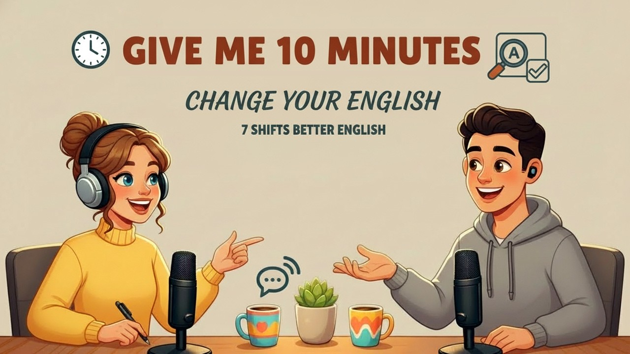 Give Me 10 Minutes and Your English Will Never Be the Same 🚀 | 7 Mindset Shifts for Fluency