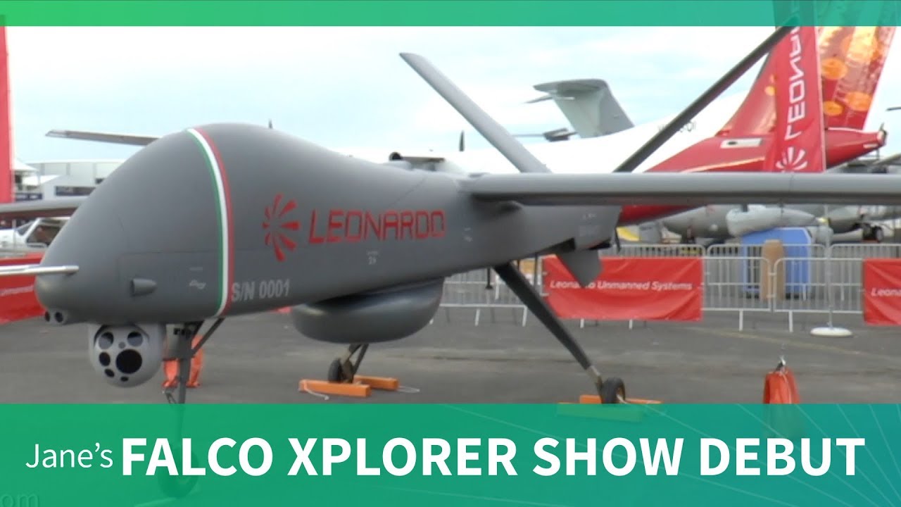 Paris Air Show 2019: Show debut of Leonardo's Falco Xplorer