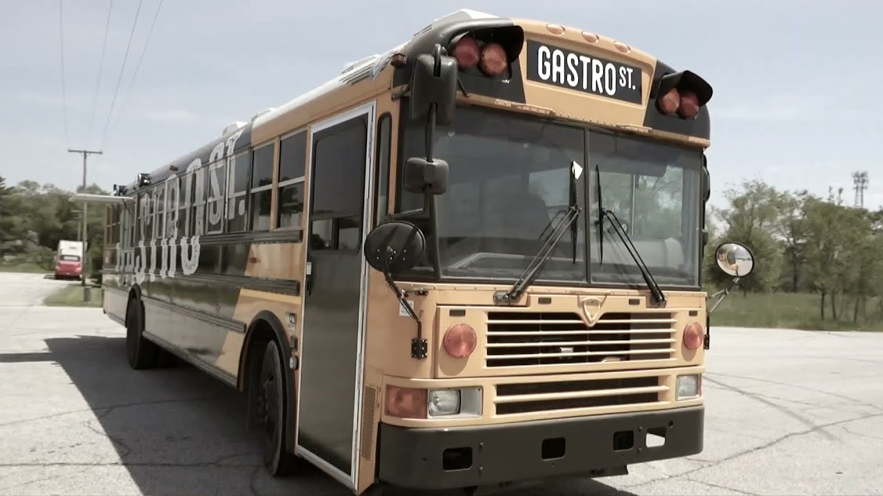 Gastro St. School Bus Food Truck Built By Prestige Food Trucks