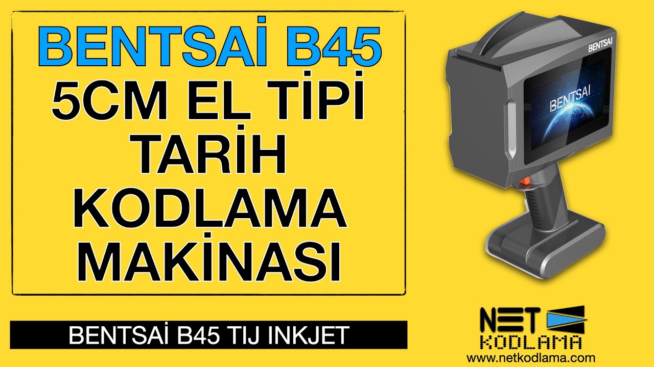 Bentsai B 45 large karakter tarih Kodlama ve markalama makinesi