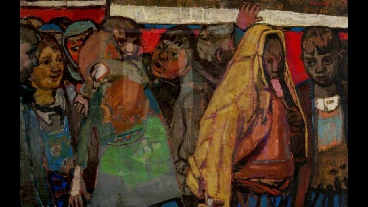 Joan Eardley  瓊·厄德利 (1921–1963)  Expressionism Scottish
