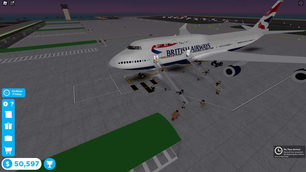 Cabin Crew Simulator British Airways BoingB 747