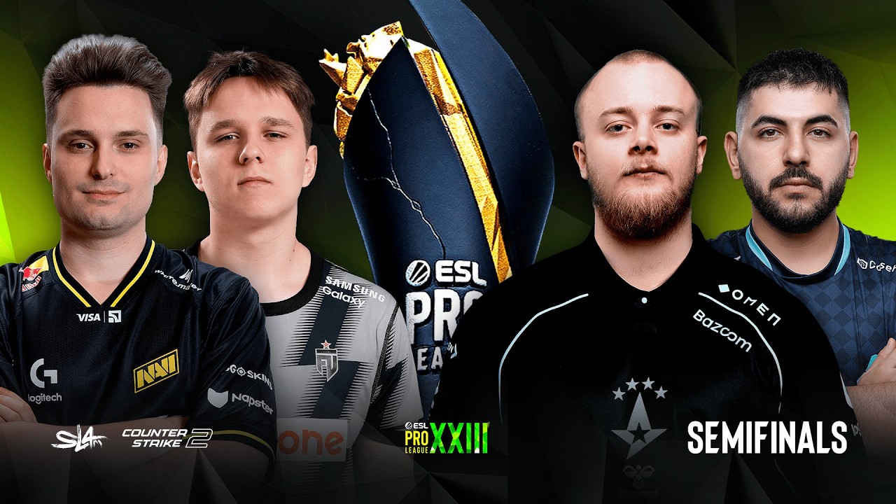 (RU) NAVI vs. FUT | ESL Pro League Season 23 Semifinals | Day 2
