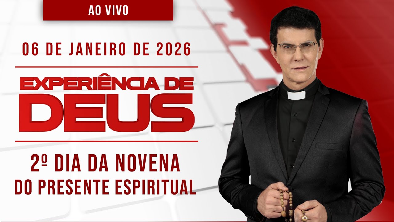 EXPERIÊNCIA DE DEUS | 06/01/26 | 2º DIA DA NOVENA DO PRESENTE ESPIRITUAL | @PadreManzottiOficial
