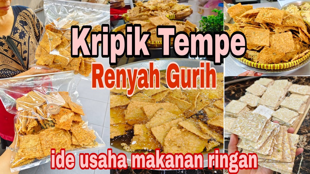 Kripik tempe jualanku...gurih renyah anti melempem,irit modal untung banyak..Pasti laris manis