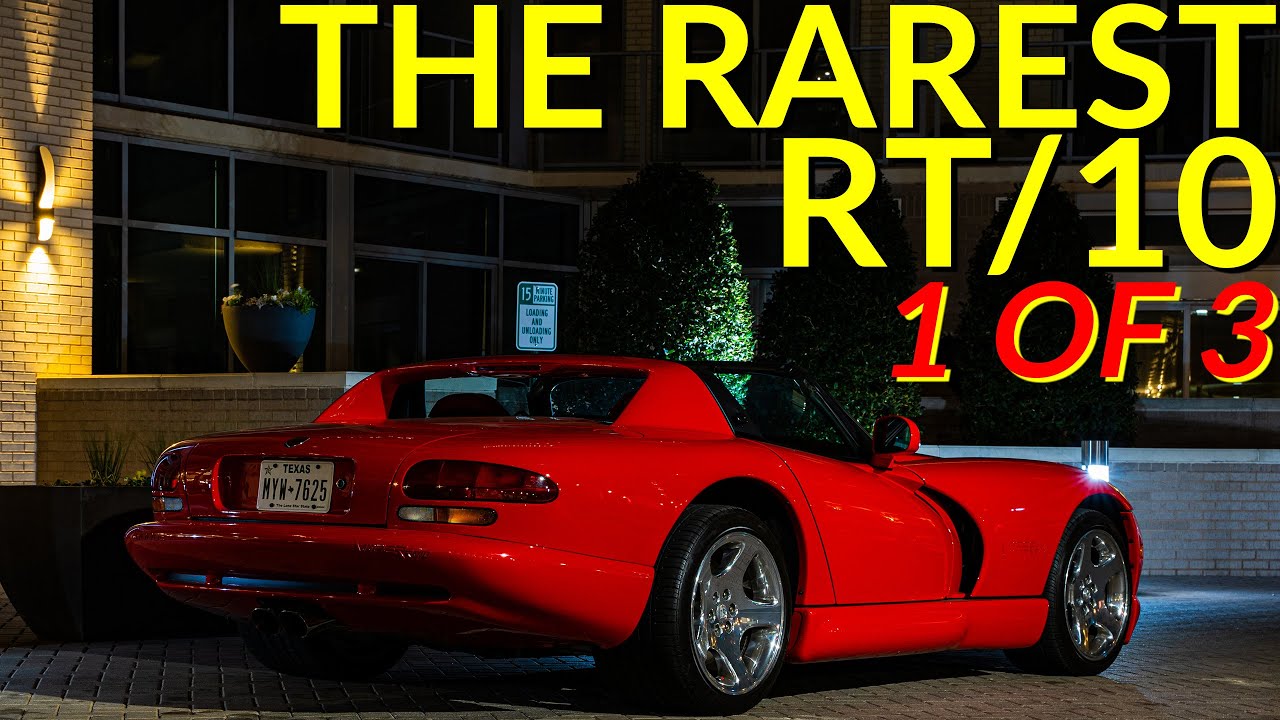 The Rarest Dodge Viper RT/10 Sold to the Public (1 or 3) - Cold start and Walk Around