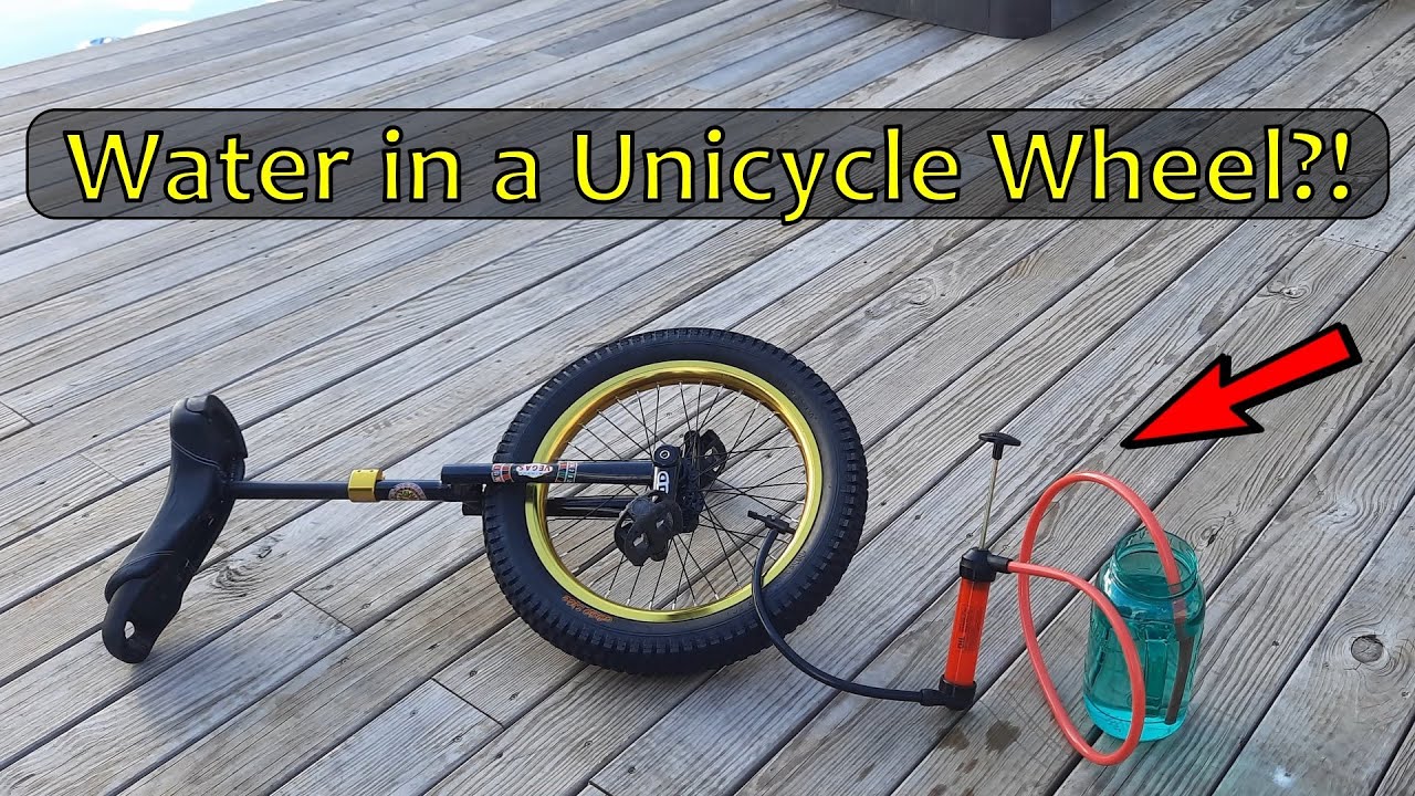 What Happens When You Put Water in a Unicycle Tube??