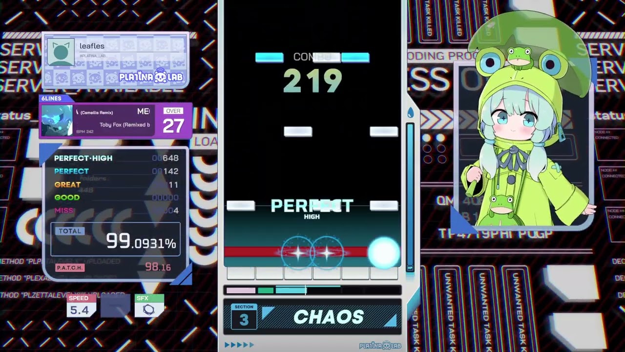 [PLATiNA :: LAB] MEGALOVANIA (Camellia Remix) 6L OVER 초견