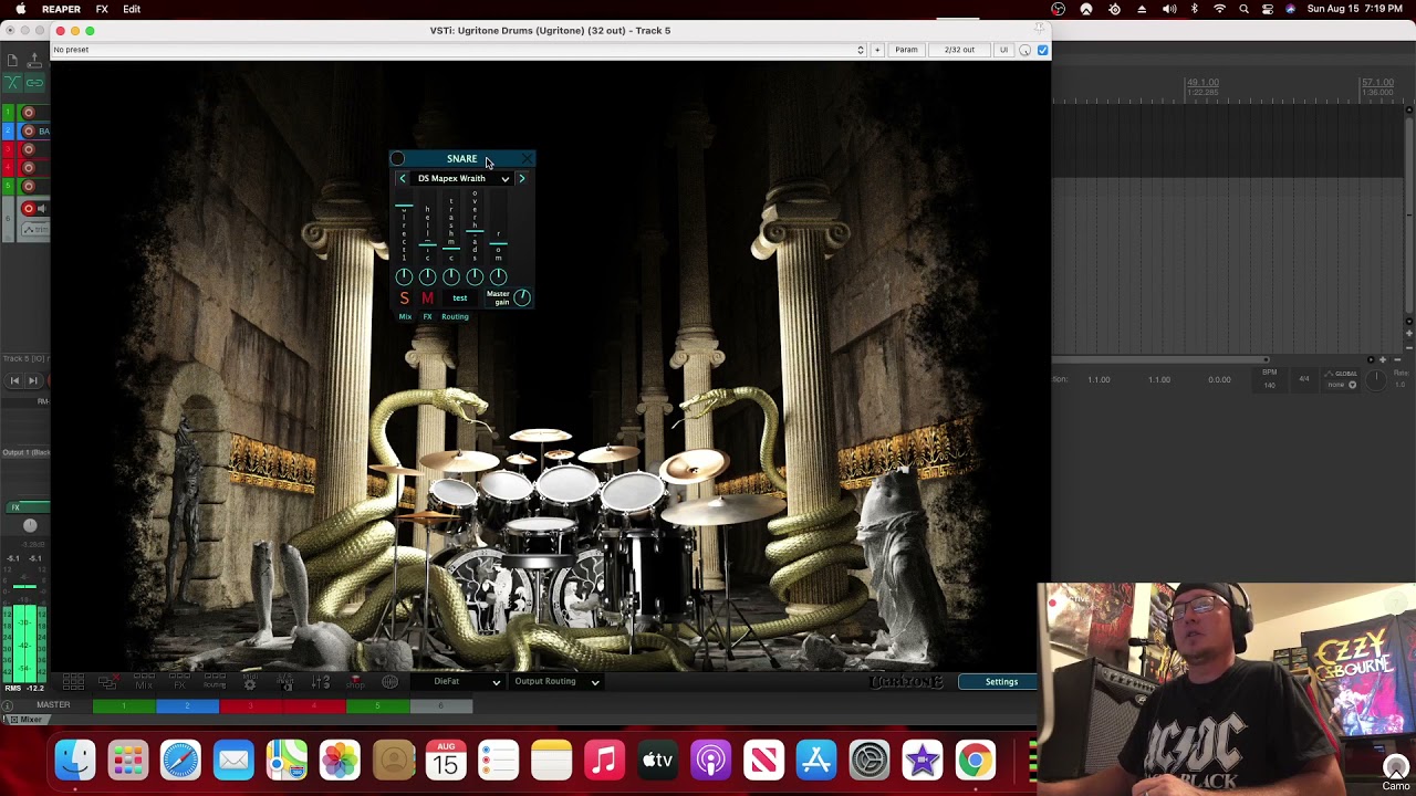 NEW Ugritone Dieswitch Drums 2021 updated drum sim plugin!
