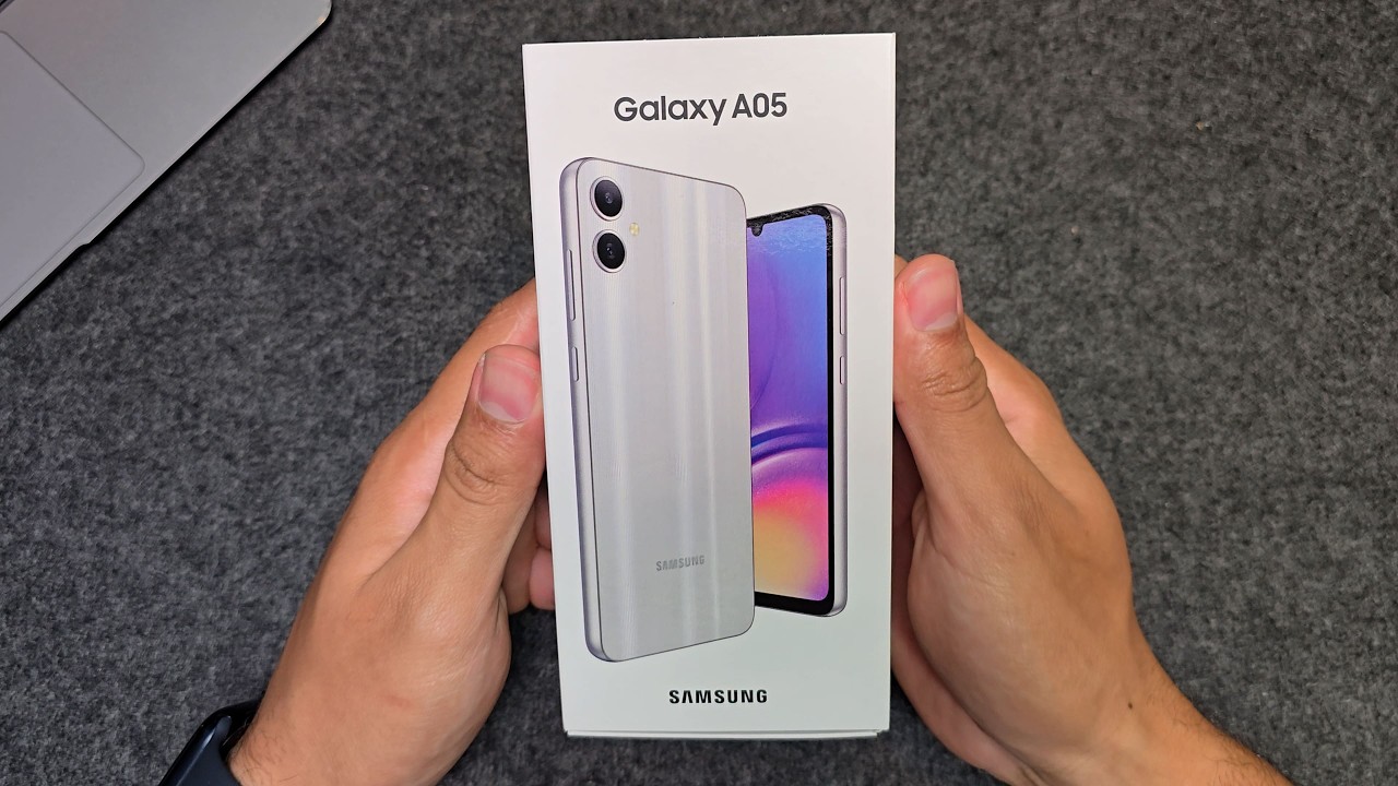 GALAXY A05 com 128GB- o BASICÃO da SAMSUNG foi ATUALIZADO! Unboxing e Impressões