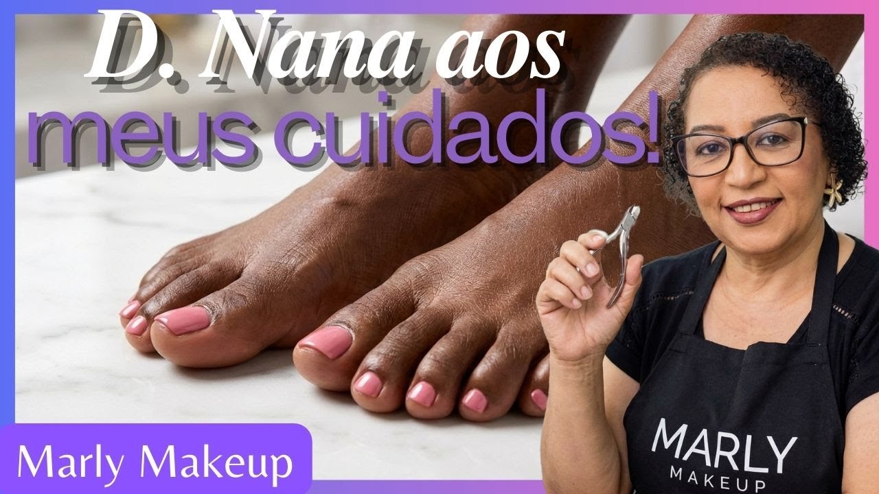 FAZENDO AS UNHAS DA DONA NANA E BATENDO UM BOM PAPO 💅✨ #cutilagem  #makeup #batepapo