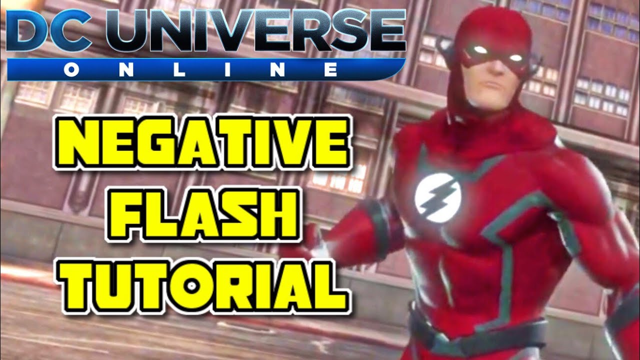 DCUO Styles 🌑 Negative Flash