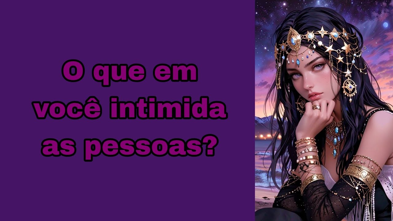O que em você intimida as pessoas? Tarot 🔮🤔🤫🔎📚✨️