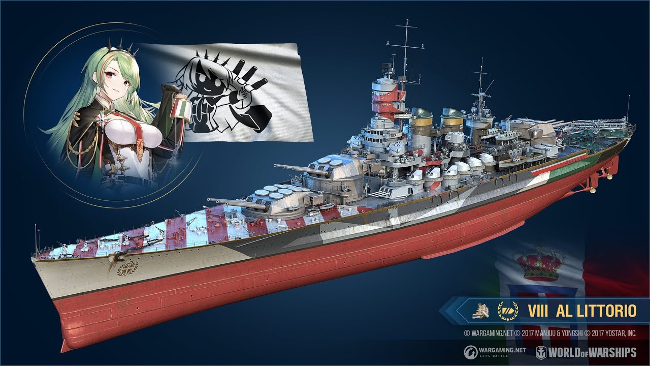 World of Warships -- Tier-VIII-Battleship 