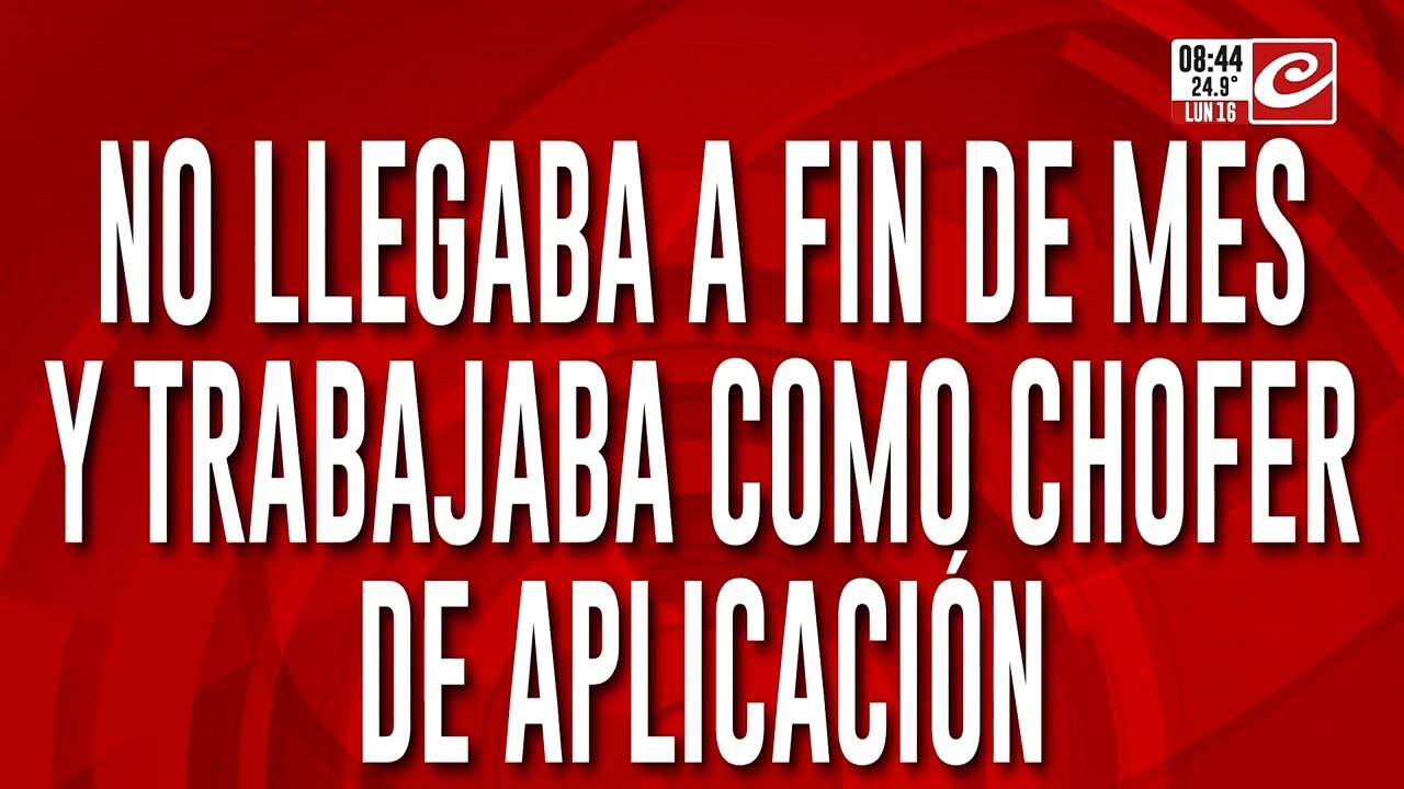 El peor final para un docente: trabajaba como chofer y lo mataron en un asalto