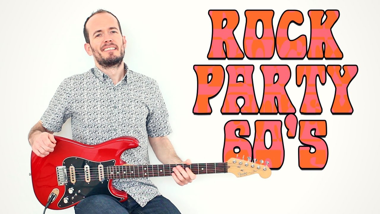 Rock Party 60's Guitarra Rhythm & Blues Fácil