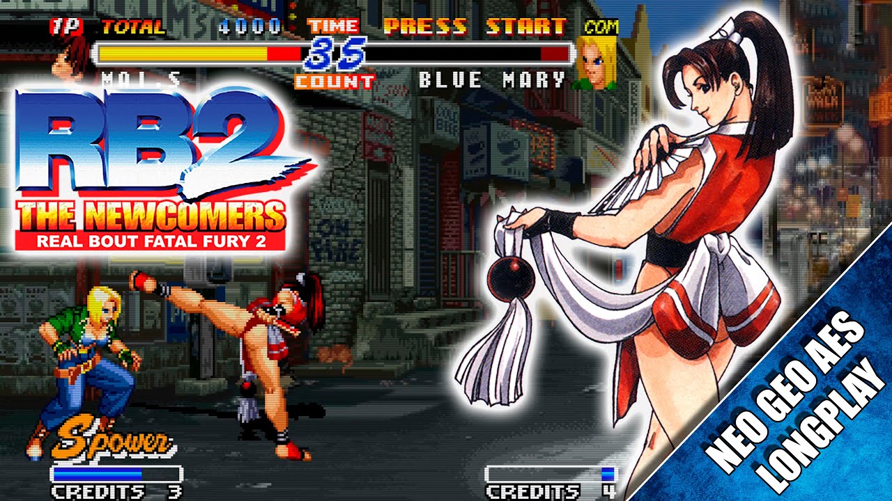 Real Bout Garou Densetsu 2: The Newcomers | Real Bout 餓狼伝説2: THE NEWCOMERS (Neo Geo AES) 【Longplay】